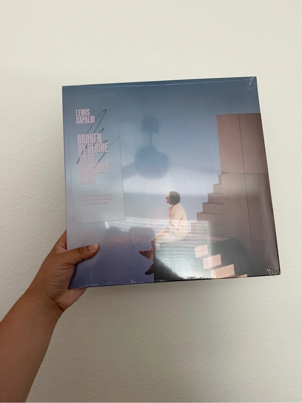 'Broken By Desire To Be Heavenly Sent' LEWIS CAPALDI SIGNED